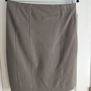 Express Women's Pencil Skirt in Taupe